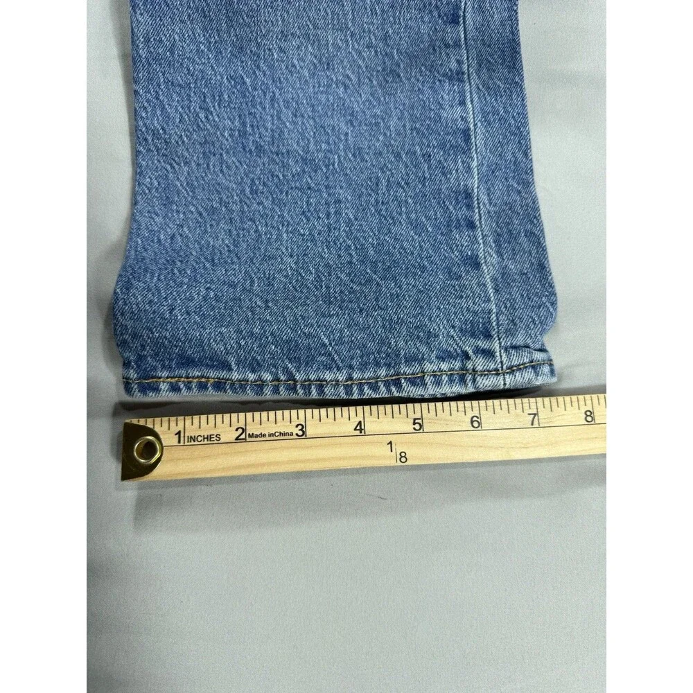 Levi's 501 93 Premium Button Fly Jeans Men 30x32 Blue Straight Big E